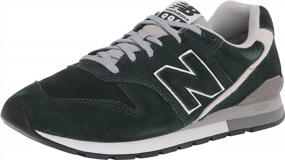img 4 attached to 👟 Emerald Silver New Balance Sneaker