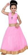 adiva girls indian party g 1771 blue 34 girls' clothing and dresses логотип