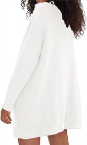img 1 attached to Stay Cozy And Chic With Koodred'S Oversized Turtleneck Sweater Dress