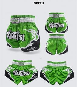 img 2 attached to FLUORY MMA Fight Shorts For Muay Thai, Kickboxing, Grappling, Cage Fighting And Martial Arts Training Clothing