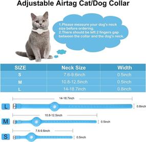 img 3 attached to AirTag Collar Protector Compatible 7 6 9 6