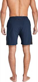 img 2 attached to Quick Dry Lightweight Jimilaka Men'S 7'' Athletic Running Gym Shorts With Zip Pocket For Workout