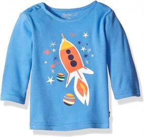 img 1 attached to 👶 Zutano Unisex Baby Long Sleeve Tshirt - Comfortable, Stylish, and Versatile