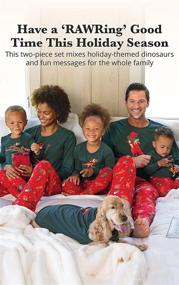 img 3 attached to 🎄 Family Christmas PJs - Matching Sets by PajamaGram