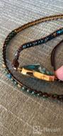 img 1 attached to 🌿 Boho Chic: Handmade Imperial Jasper Bracelet with Natural Stones and Crystal Hematite review by Adam Boudreau