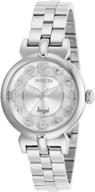 ⌚ invicta women's stainless silver quartz wrist watches for ladies логотип