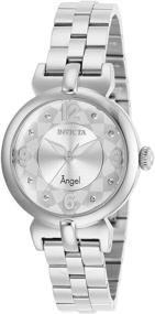 img 3 attached to ⌚ Invicta Women's Stainless Silver Quartz Wrist Watches for Ladies