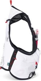 img 3 attached to 🏃 USWE Pace - Lightweight Running Vest Hydration Pack with Dual 500ml UltraFlask Bottles, Unisex Backpack for Enhanced Performance