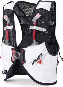 img 4 attached to 🏃 USWE Pace - Lightweight Running Vest Hydration Pack with Dual 500ml UltraFlask Bottles, Unisex Backpack for Enhanced Performance