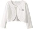 cotton lace bolero shrug dress cover up with long sleeves for girls logo
