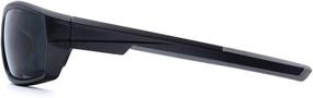 img 2 attached to Black VITENZI Wraparound Bifocal Sunglasses Readers for Lecce Sun Reading - 2.75 Inch