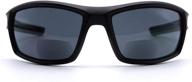 black vitenzi wraparound bifocal sunglasses readers for lecce sun reading - 2.75 inch logo