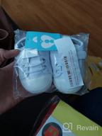 img 1 attached to BENHERO Canvas Toddler Sneaker: Anti-Slip Baby Boys and Girls First Walkers Candy Shoes, Available in 12 Colors - Sizes 0-24 Months (13cm, 12-18 Months Toddler, Aa/Red) review by Joe Bottomkent