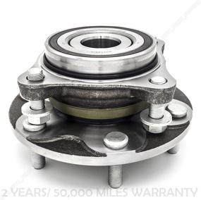 img 4 attached to 🔩 515040 Wheel Hub Bearing Complete Bolt On Assembly with Studs - Fits 4WD or AWD Front Left or Right - Lexus GX460 (2010-2015), GX470 (2003-2009), 4Runner (2003-2015), FJ Cruiser (2007-2014), and Tacoma (2005-2015)