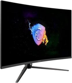 img 3 attached to 🖥️ MSI Optix AG321CR 27-inch Gaming Monitor, Dual Tilt Adjustment, 165Hz Refresh Rate, Anti-Glare Display, Curved Design, 1920x1080p Full HD Resolution