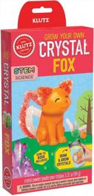 img 4 attached to Create Your Own Crystal Fox: Klutz Craft & Science Kit