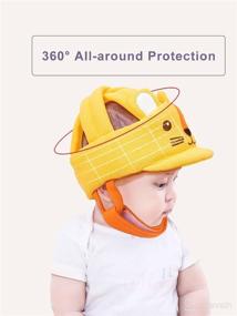 img 3 attached to GFQLONG Headgear Crawling Adjustable Protector Activity & Entertainment