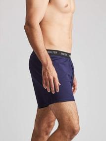 img 2 attached to 5-Pack Of Cotton Stretch Boxer Shorts For Men By Bolter