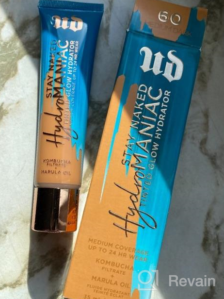 img 1 attached to Get Dewy SPF Coverage With Urban Decay'S 24HR Hydromaniac Tinted Moisturizer: Infused With Kombucha Filtrate And Marula Oil review by Mark Quarterman