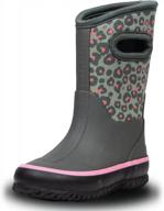 all-weather insulated mud boots for toddlers and kids - neoprene boots for snow, rain, and muck by lone cone logo