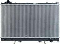 🔥 tyc 95-98 lx ls-400 4.0l v8 a/mt 1r pa radiator logo