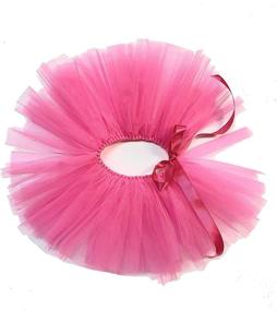 img 1 attached to Pawpatu Incredible Hotpink Handcrafted Tulle Tutu - Made in the USA for Extra Large Dogs