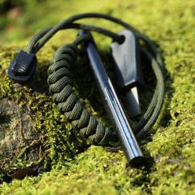 img 3 attached to Gear Up For Your Next Outdoor Adventure With Bayite'S 4 Inch Flint Fire Starter Ferro Rod Kit