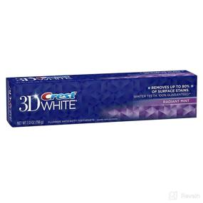 img 1 attached to 🦷 Crest Radiant Flavor Whitening Toothpaste: Delightful Whitening Power for Your Teeth