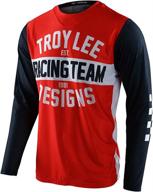 🏍️ troy lee designs men's off-road motocross team 81 gp air jersey logo