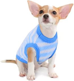 img 1 attached to Clothes Sebaoyu Sweater Chihuahua Caterpillars