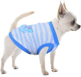 img 2 attached to Clothes Sebaoyu Sweater Chihuahua Caterpillars