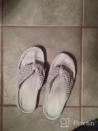 img 1 attached to Experience Unmatched Comfort With ULTRAIDEAS Women'S Memory Foam Flip Flop Slippers: Your Go-To Indoor Sandals For Summer! review by Brittany Sanchez