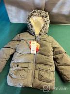 img 1 attached to Warm Winter Puffer Jacket For Baby Boys With Sherpa Lining And Mini Fur Trim Hood By Rokka&Rolla - Ideal For Newborns, Infants And Toddlers review by Destiny Gvozdeva