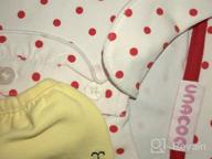 img 1 attached to UNACOO Toddler Cotton Sleeves Collar Girls' Clothing in Tops, Tees & Blouses review by Peter Boisvert
