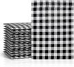 50pcs plaid bubble mailers #0 - strong & waterproof envelopes for packing, shipping jewelry, makeup, and small items. logo