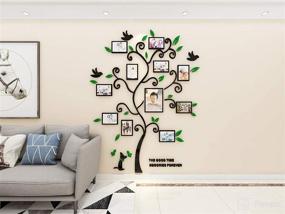 img 1 attached to Tree Wall Stickers Background Decorations Nursery