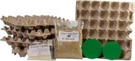🦎 complete dubia roach colony starter kit with feeder insect chow, earthworms, hissing cockroaches & more: ideal for breeding, gut loading, and feeding reptiles logo