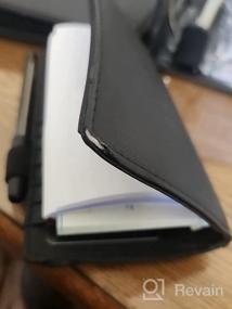 img 8 attached to Toughergun Leather Checkbook Holder with RFID Blocking - Secure Your Finances in Style