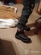 картинка 1 прикреплена к отзыву SilentCare Waterproof Men's Hiking Boots: Lightweight, Non-Slip Mid-Rise Outdoor Shoes for Work, Trekking, Mountaineering & Winter Ankle Support от Jeff Gopala