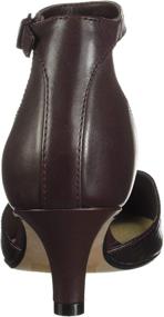 img 2 attached to CLARKS Womens Linvale Edyth Leather Women's Shoes : Pumps