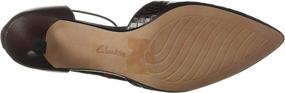 img 1 attached to CLARKS Womens Linvale Edyth Leather Women's Shoes : Pumps