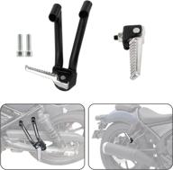 🏍️ motorcycle rear folding foot pegs kit for rebel cmx 500 300 2017-2022 (2017-2022) - enhanced rear passenger footrest pedal логотип