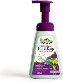 img 4 attached to 🌈 Kandoo Kids Hand Soap: Funny Berry Scent, Moisturizing Colored Foam with Vitamin E - 8.4 Oz