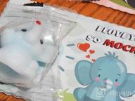 img 1 attached to 💌 36-Pack Valentine's Day Cards for Kids with 36 PCS Mochi Squishy Toys for Squeezing and 9 Different Designs - Classroom Exchange Party Favors review by Bobby Inappropriate