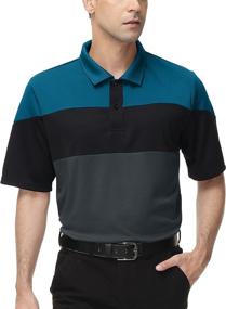 img 4 attached to Classic Short Sleeve Performance Pockets Men's Clothing in Shirts