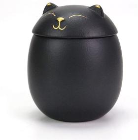 img 4 attached to 🐾 MEETPET Cat Urn Dog Urn: Smiley-Cat Pet Urn with Memoria Card - 3.2x2.9 & 4.9x4.25 - Ashes Urns for Your Beloved Pet