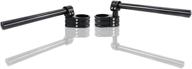 🏍️ xitomer aftermarket motorcycle cnc aluminum handlebar clip-ons - universal fit, 50mm adjustable clip-on handlebar kit for fork handlebars логотип