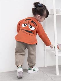 img 2 attached to Premium Cotton Linen Elastic Basic Harem Long Pants Bloomer Joggers for Toddler Kids