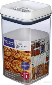 img 4 attached to 📦 Flip-Tite 10 Cup Square Container with Easy-Open Lid by Better Homes and Gardens