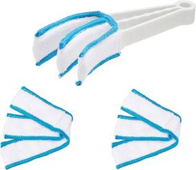 img 4 attached to 🧹 Amazon Basics Duster 3-Pack: Efficient Blue & White Cleaning Tools